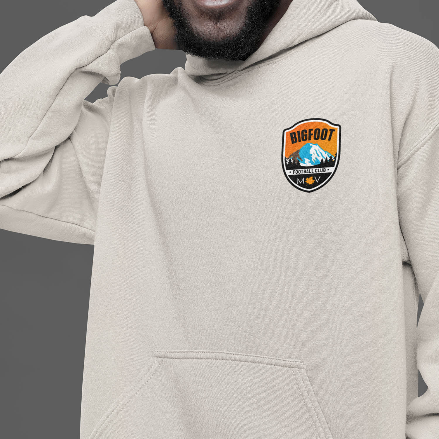 Sand Logo Hoodie