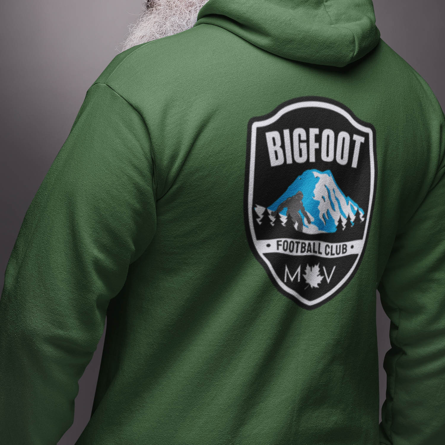 Green Logo Hoodie